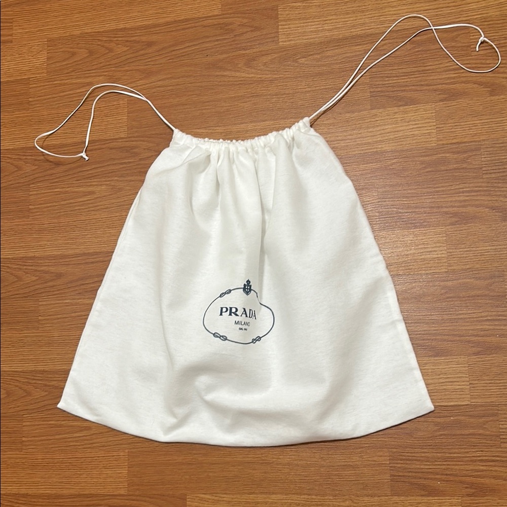 Prada White Dust Bag - Picture 3 of 5